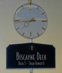 Biscayne Deck Clock